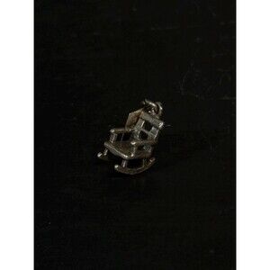 Bell Trading Post Sterling Silver Rocking Chair Charm
